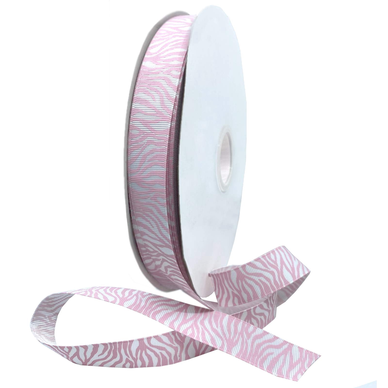 Morex Ribbon Zebra Fest Ribbon, Pink 7/8 inch by 100 yards - Walmart.com