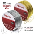 thumbnail image 1 of Morex x Bowdabra Combo, 600 feet, 300 feet Gold Wire and 300 feet Silver Wire, 1 of 4