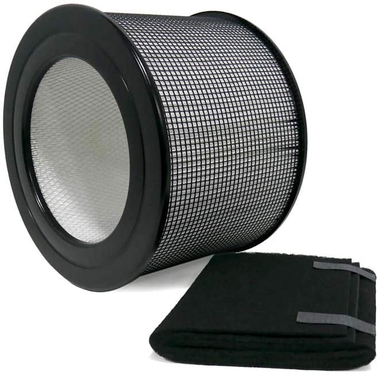 MorexLab Filters Replacement 24000 HEPA Filter & Carbon Pre Filter Kit For Honeywell 50250 50250-S OEM Part Number 24000 (1 HEPA + 1 Carbon Pre-Filter)