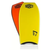 Morey Mach 7 43" Body Board with PE Core HDPE Slick TC8 Deck Crescent Tail - Yellow/Orange