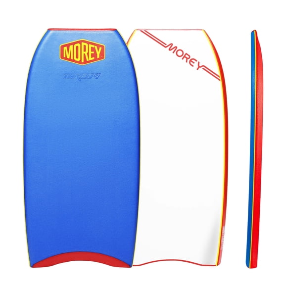 Morey Pro Series Turbo 4 Bodyboard-42-BU/RD/WH