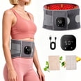 thumbnail image 1 of Morfone Cordless Heating Pad Belt for Lower Back Support, Red Light Belt for Body, 660nm & 850nm Infrared Light Lumbar Back Wrap, Gift for Women Men Mom Dad, 1 of 10