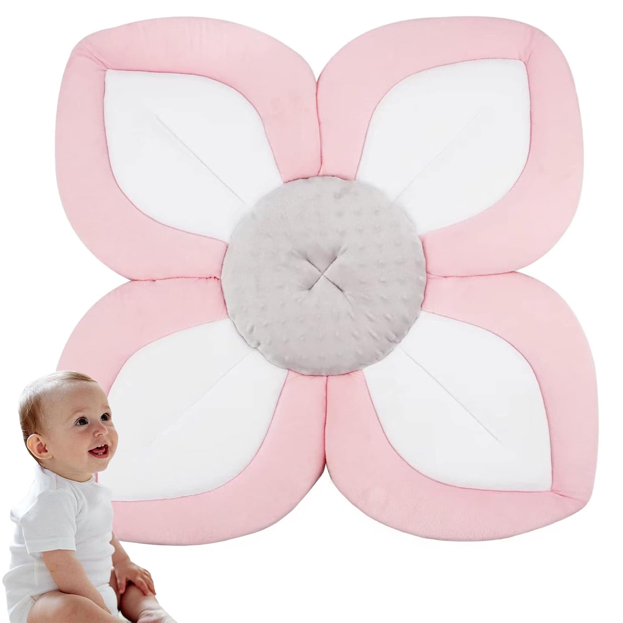 Walmart daily deals:  Morfone Baby Bath Seat, Soft Pink Lotus Flower Tub Cushion for Infants and Toddlers