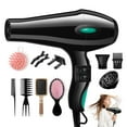 thumbnail image 1 of Morfone Hair Dryer, High-Speed Professional Ionic Blow Dryer with Hair Diffuser & Nozzle for Women & Men, 1 of 9