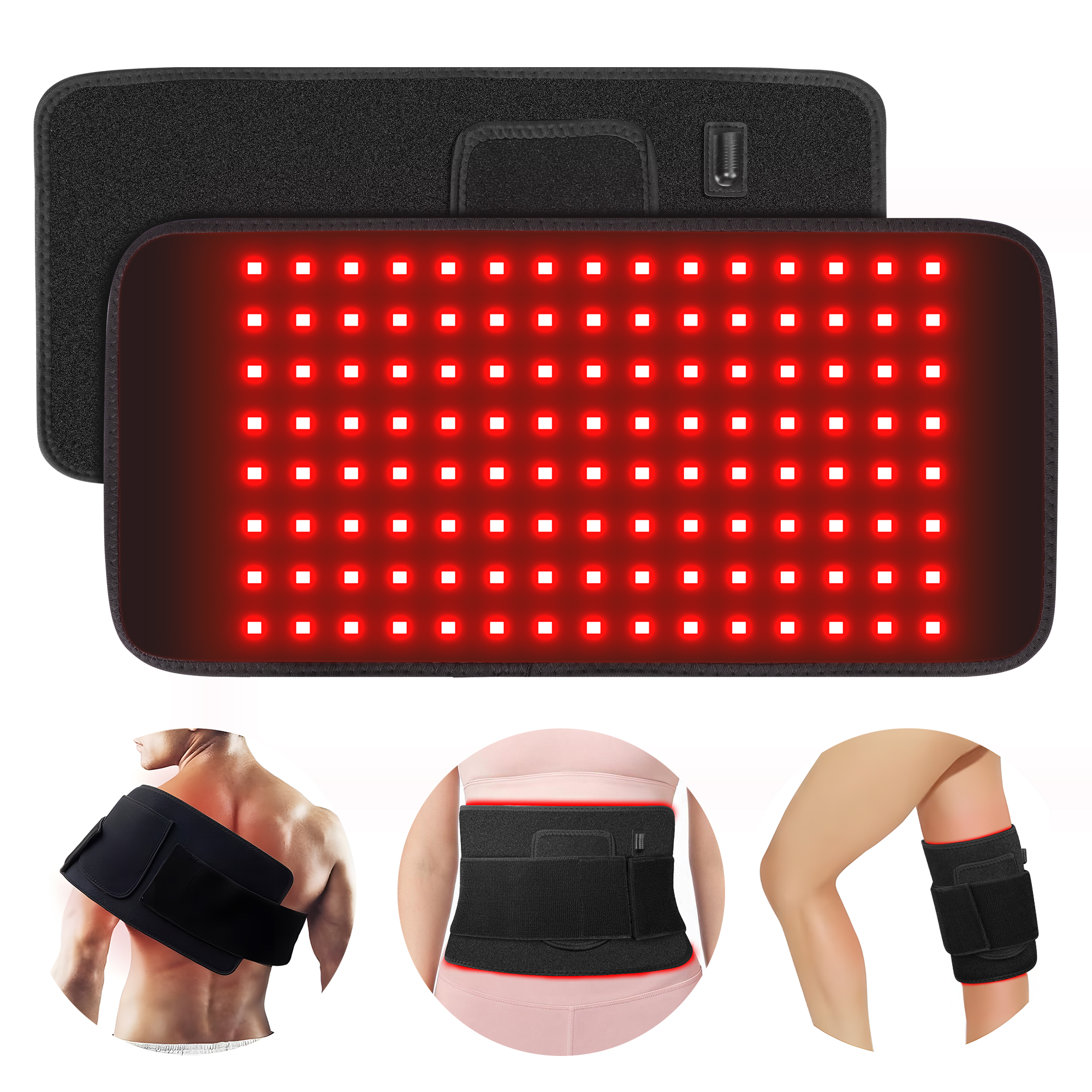Morfone Red Light Massage Belt Wrap Red Light For Body With Timer For Back Shoulder Waist Muscle For Gift Women Men Gift: What We Checked First