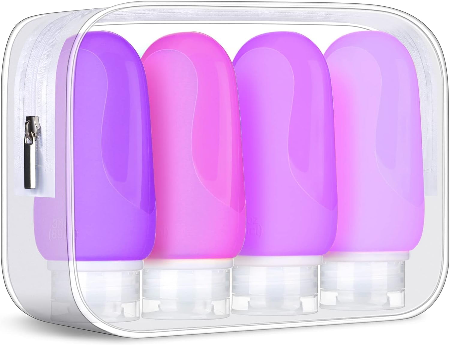 Morfone Travel Bottles Set for Toiletries, Tsa Approved Travel Size