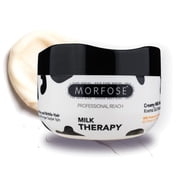 Morfose Professional Hair Mask for Dry, Damaged, or Brittle Strands 16.9 Fl oz Milk Therapy
