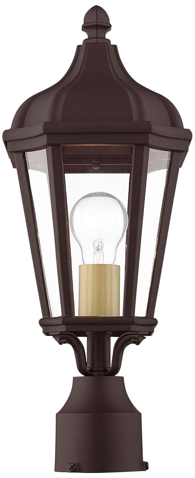 Morgan 1 Light Outdoor Post Top Lantern