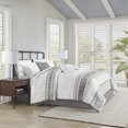 thumbnail image 1 of Morgan 6 Piece Cotton Jacquard Oversized Comforter Set, 1 of 2