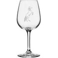 thumbnail image 1 of Morgan Body Horse Themed Etched All Purpose 12.75oz Libbey Wine Glass, 1 of 1