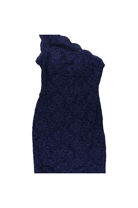 Womens Glitter Bodycon Dress navy 11/12 - Juniors