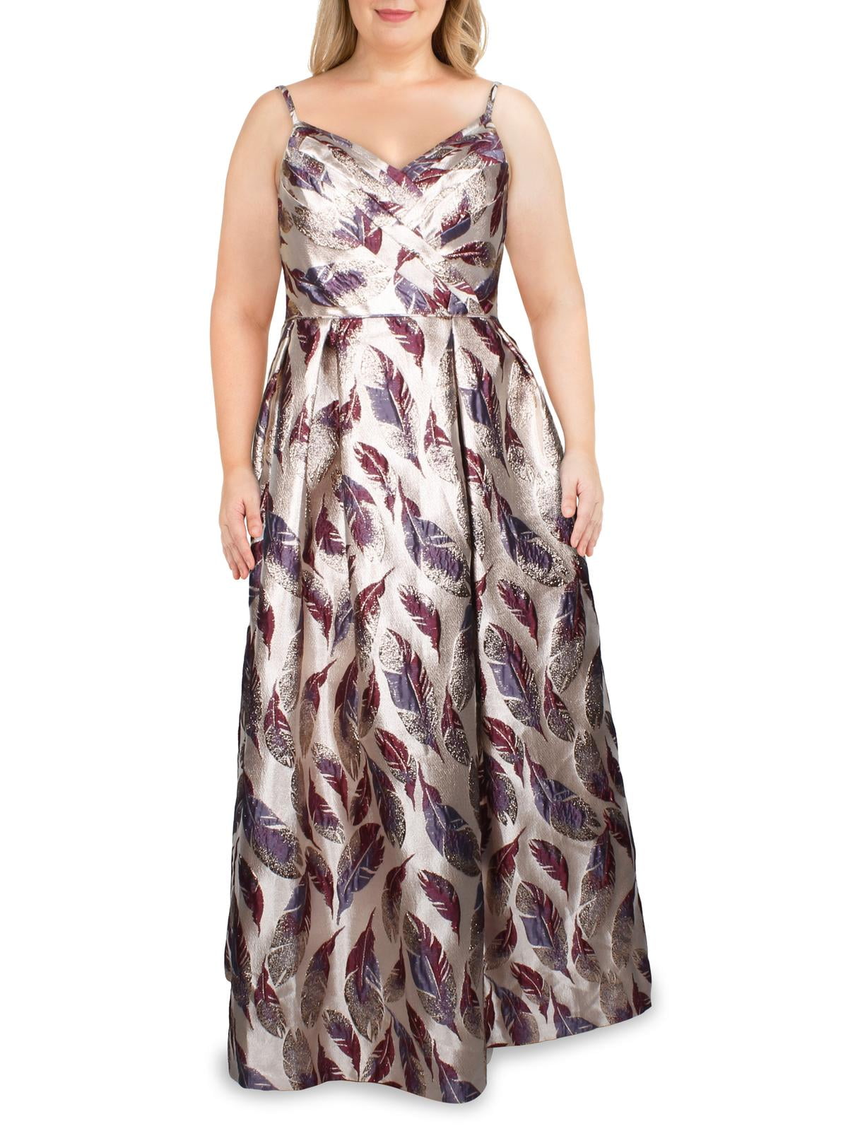 morgan & company formal dresses Morgan & Company Juniors' Embellished-Strap Jersey Gown – DGFOutlet