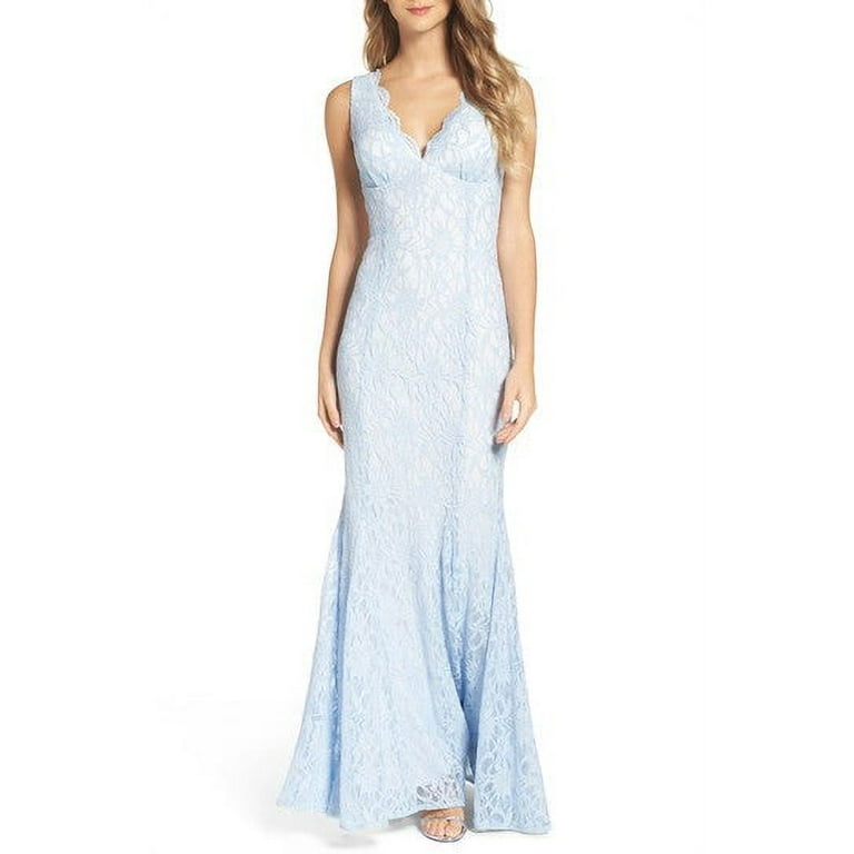 Morgan and company glitter lace hot sale gown