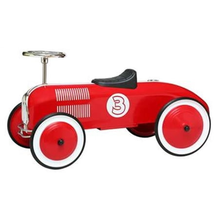 Morgan Cycle 71124 Racer Foot to Floor Ride on, Red