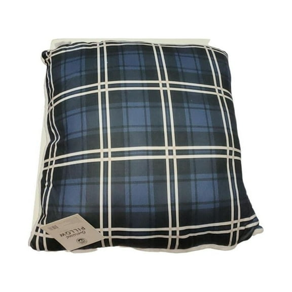 Morgan Home 24 x 24 Oversized Reversible Red Plaid Decorative Pillow New with box/tags