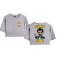 thumbnail image 1 of Morgan Jay Merch Goofy Gang Crop Top T-shirt Suits Fashion Women Girls Short Sleeve Tees, 1 of 2