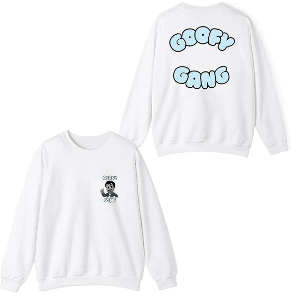 Morgan Jay Merch Goofy Gang Logo Crewneck Sweatshirt Men Women Unisex Long Sleeve Pullover Tops