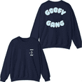 thumbnail image 1 of Morgan Jay Merch Goofy Gang Logo Crewneck Sweatshirt Men Women Unisex Long Sleeve Pullover Tops, 1 of 2