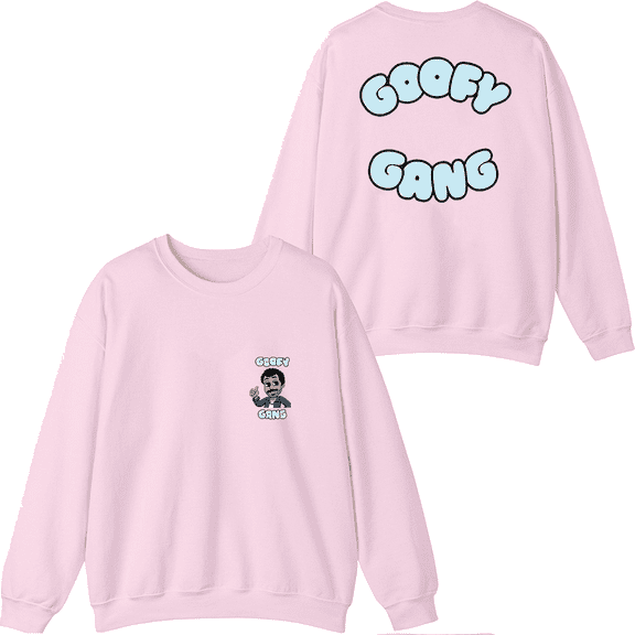 Morgan Jay Merch Goofy Gang Logo Crewneck Sweatshirt Men Women Unisex Long Sleeve Pullover Tops