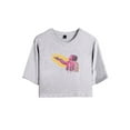 thumbnail image 1 of Morgan Jay Merch Whats Your Name Bro Crop Top T-shirt Suits Fashion Women Girls Short Sleeve Tees, 1 of 2
