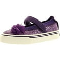 thumbnail image 1 of Morgan & Milo Girls Dazzle MJ Fashion Glitter Casual Flats, 1 of 4