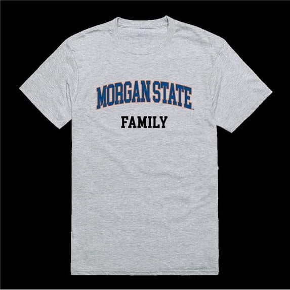 Morgan State University Bears Family T-Shirt, Heather Grey - Extra Large