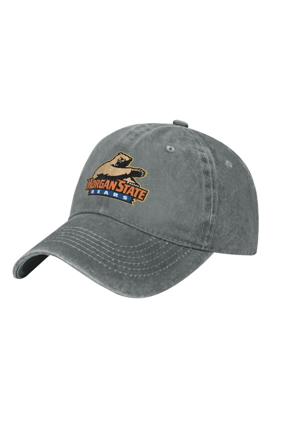 Morgan State University Logo Hat Adjustable Baseball Cap Cotton Cowboy Hat, Fashionable For Man Woman