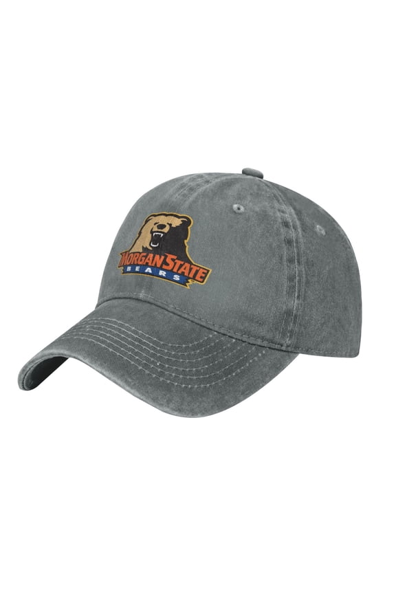 Morgan State University Logo Hat Adjustable Baseball Cap Cotton Cowboy Hat, Fashionable For Man Woman