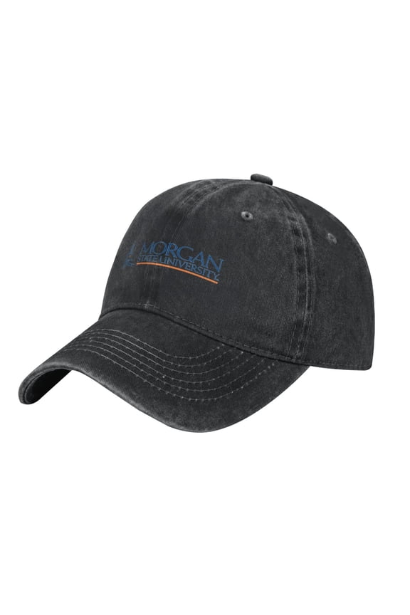 Morgan State University Logo Hat Adjustable Baseball Cap Cotton Cowboy Hat, Fashionable For Man Woman