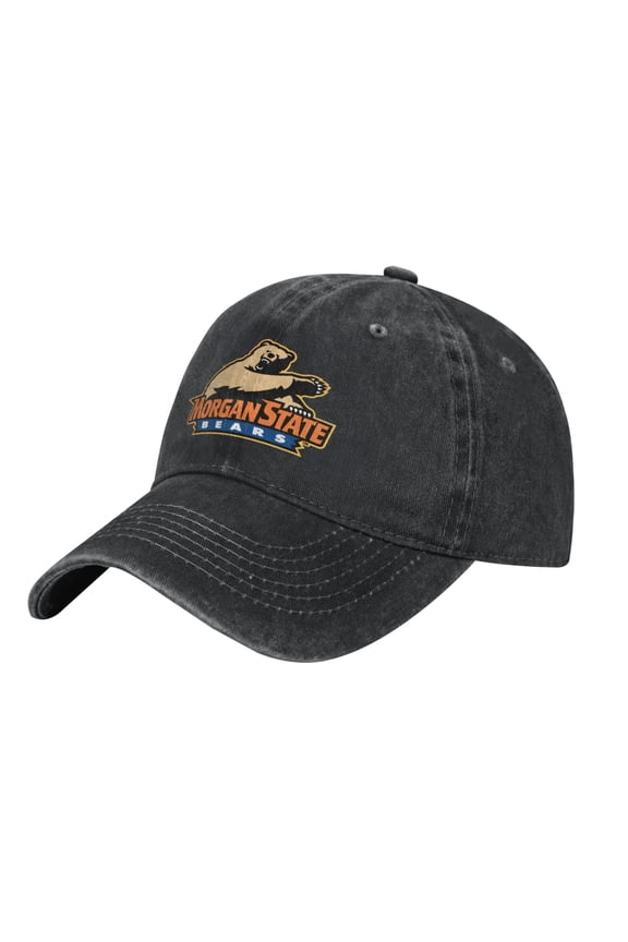 Morgan State University Logo Hat Adjustable Baseball Cap Cotton Cowboy Hat, Fashionable For Man Woman
