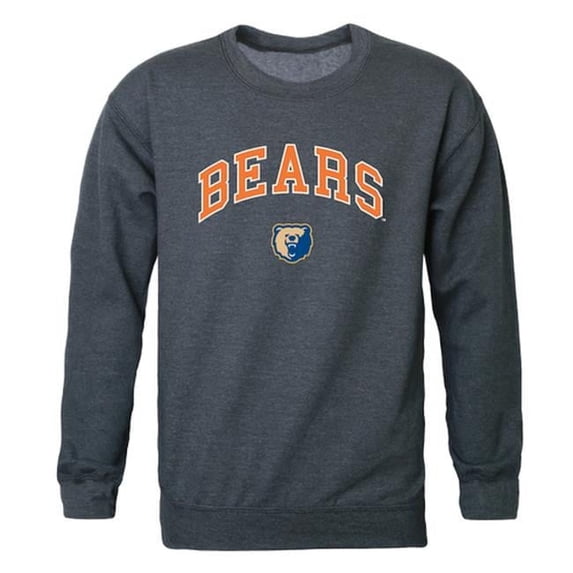 Morgan State University Men Campus Crewneck Sweatshirt, Heather Charcoal - Large