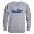 thumbnail image 1 of Morgan State University Men GameDay Crewneck Sweatshirt, Heather Grey - Large, 1 of 1