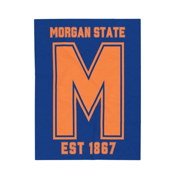 Morgan State University Plush Blanket - 107 HBCU