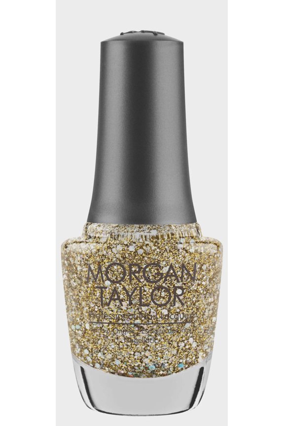 Morgan Taylor Nail Lacquer All That Glitters Is Gold 15 mL .5 fl oz #3110947
