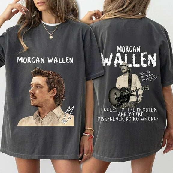 Morgan Tour 2025 T-shirt, Wallen Concert 2025 Tee, Morgan Wallen Fan Shirt, Morgan Wallen Merch, Country Music Tee