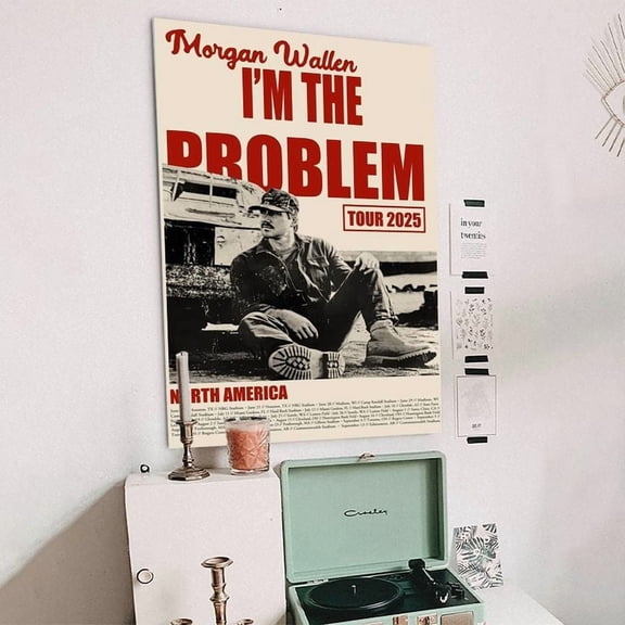 Morgan Wallen Im the Problem 2025 Tour Poster Size 24''x36'' - Postora