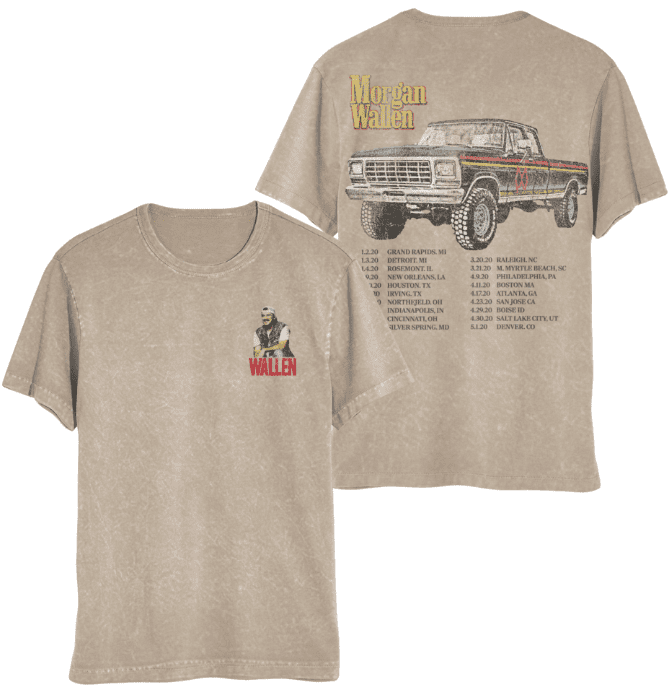 Morgan Wallen Men's & Big Men's Graphic T-Shirt, Sizes S-3XL