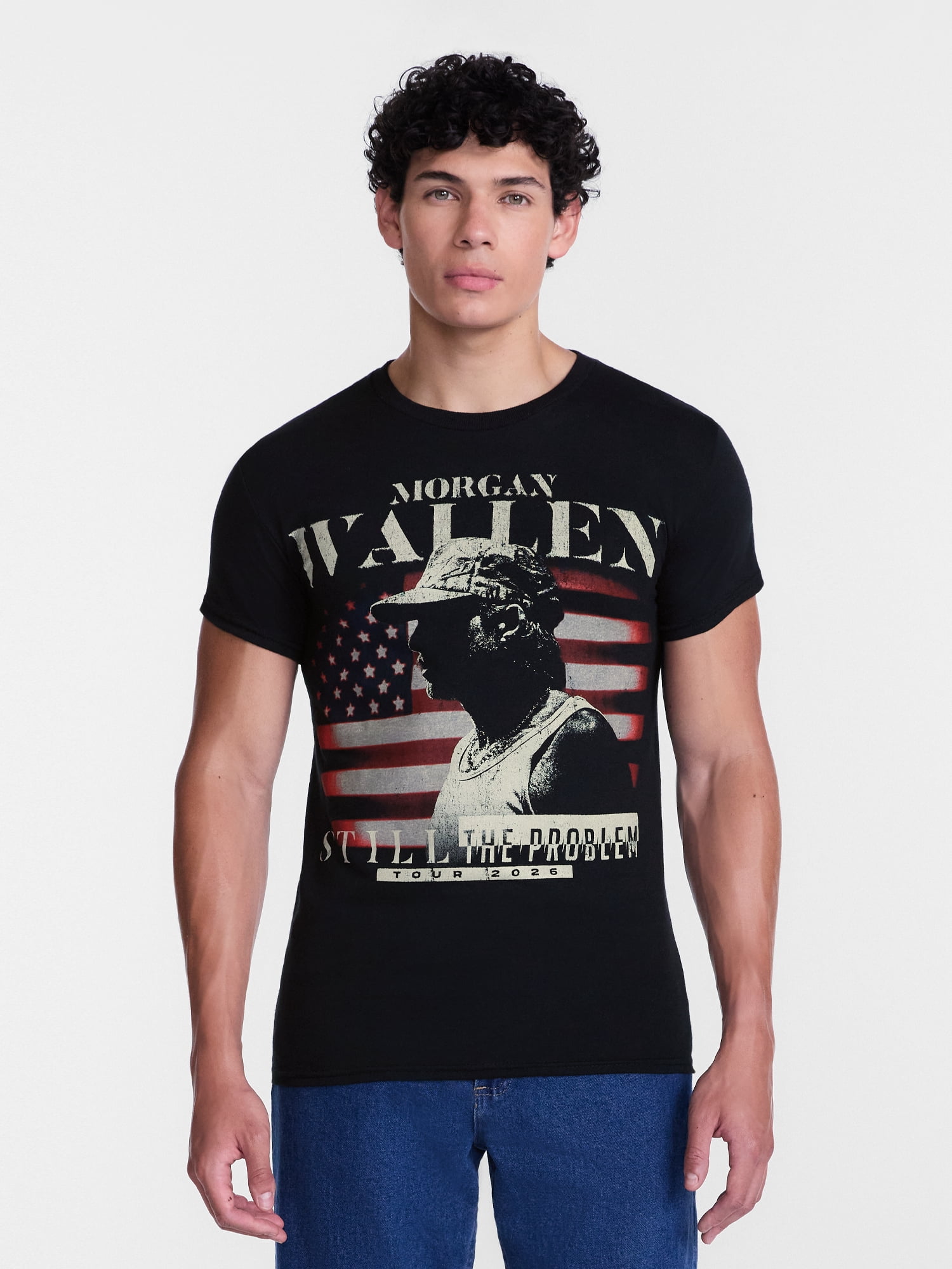 Morgan Wallen Men's and Big Men's Graphic Tee with Short Sleeves, Sizes S-3XL