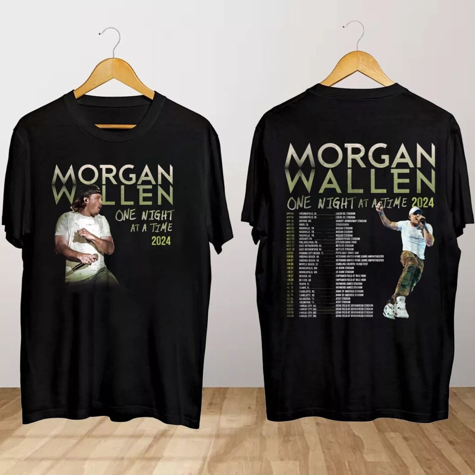 Wallen One NighAA Time Tour 2024 TShirt, Fan Gift, US Size S