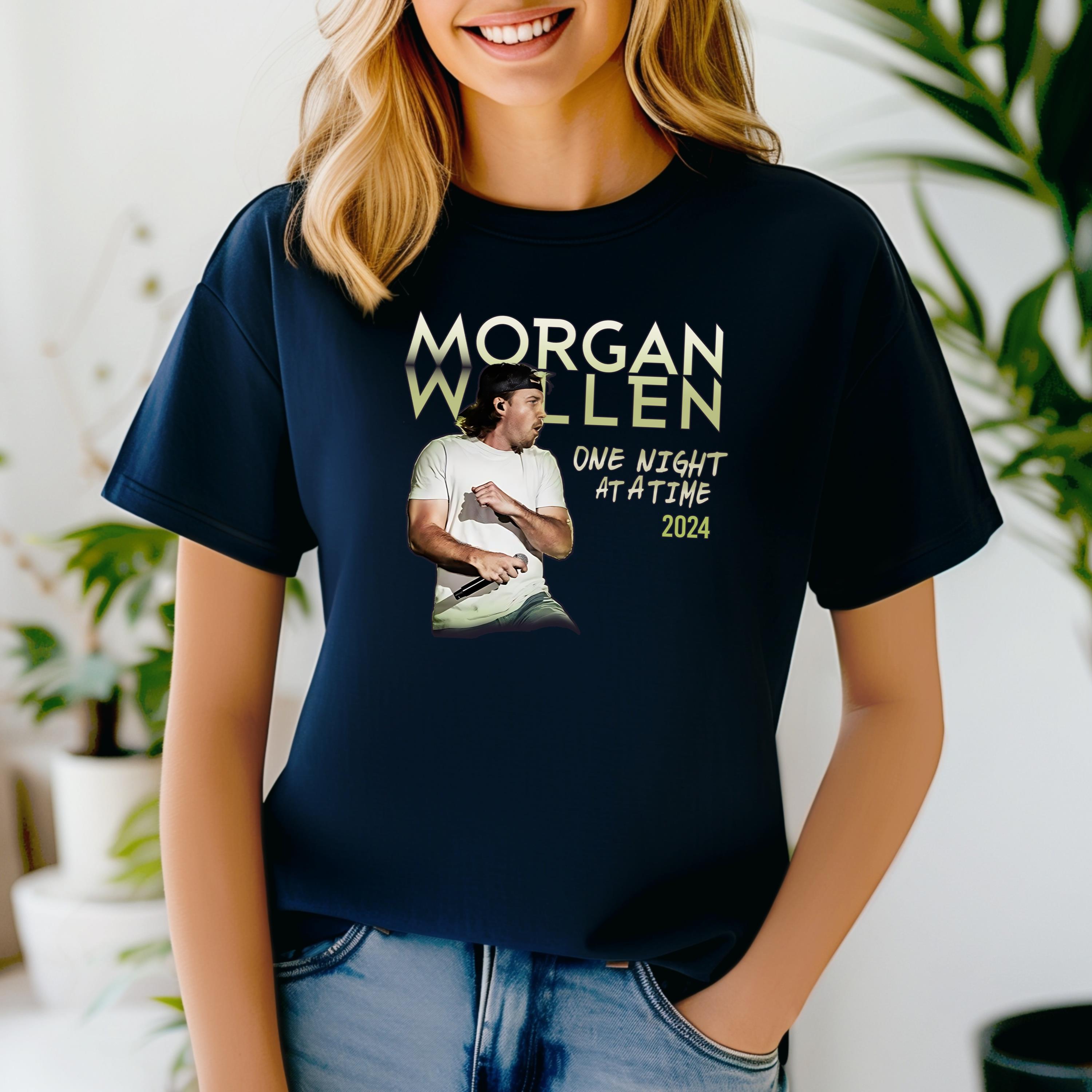 Wallen One Night At A Time Tour 2024, SpireTL Unisex Up To Sizes