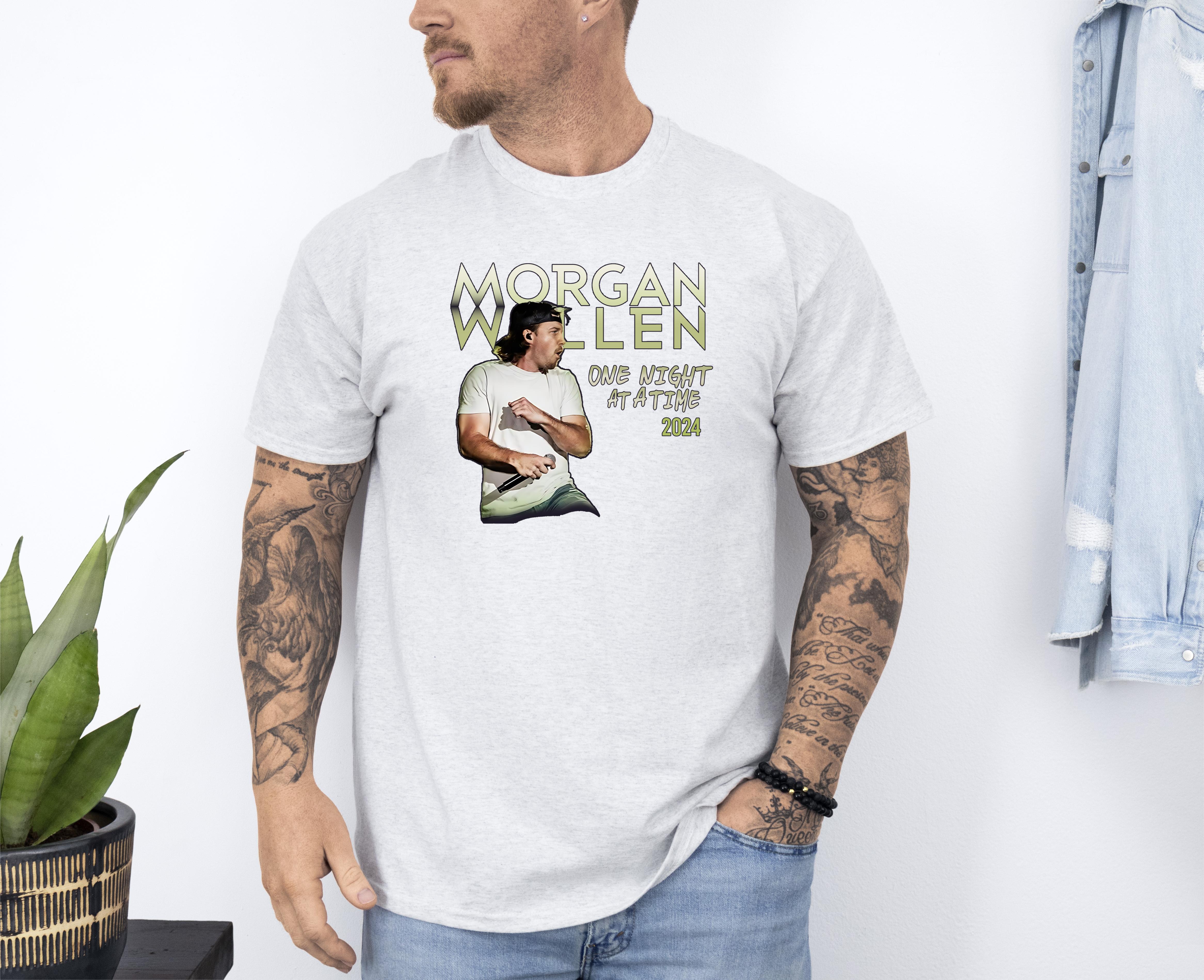 Wallen One Night At A Time Tour 2024, SpireTL Unisex Up To Sizes