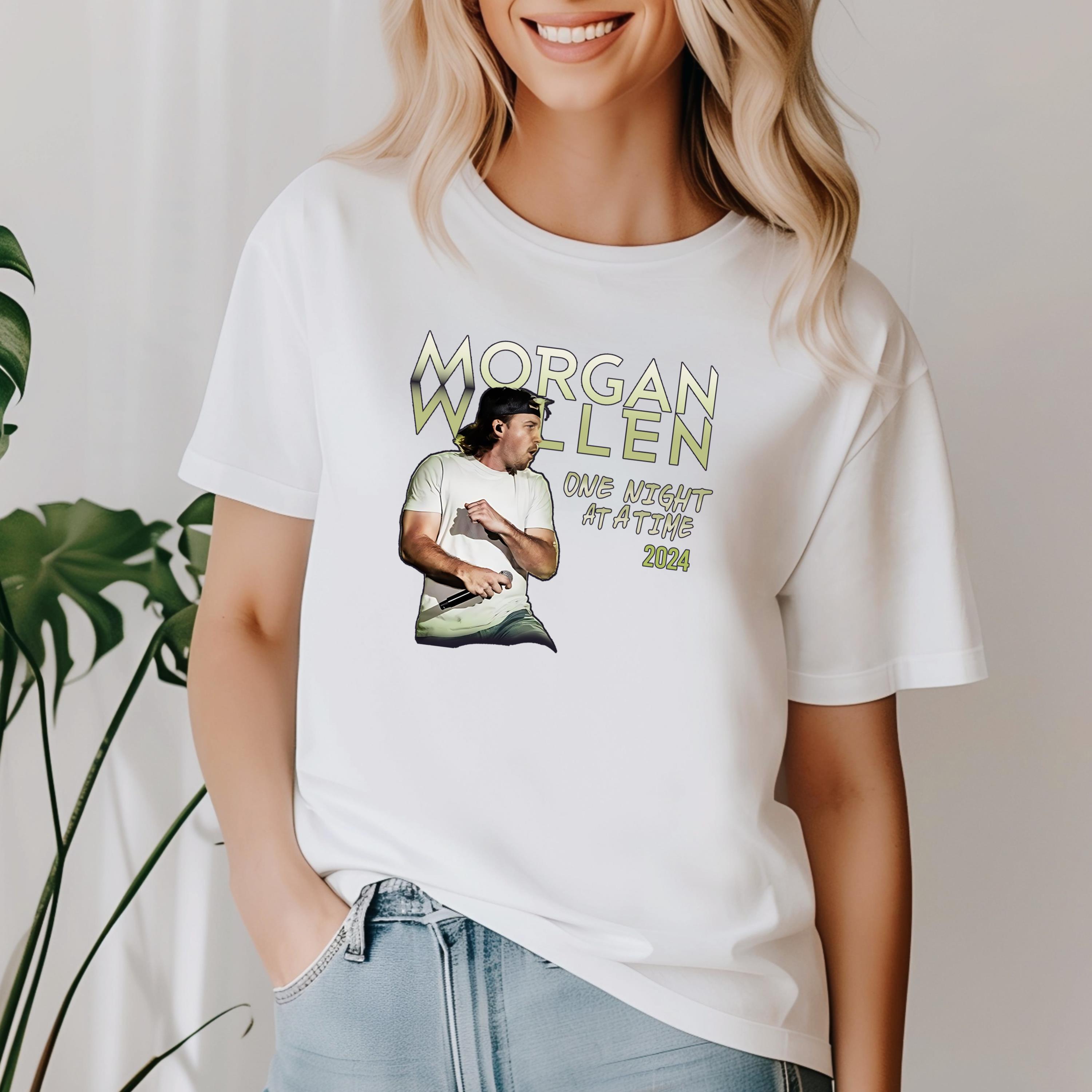 Wallen One Night At A Time Tour 2024, SpireTL Unisex Up To Sizes