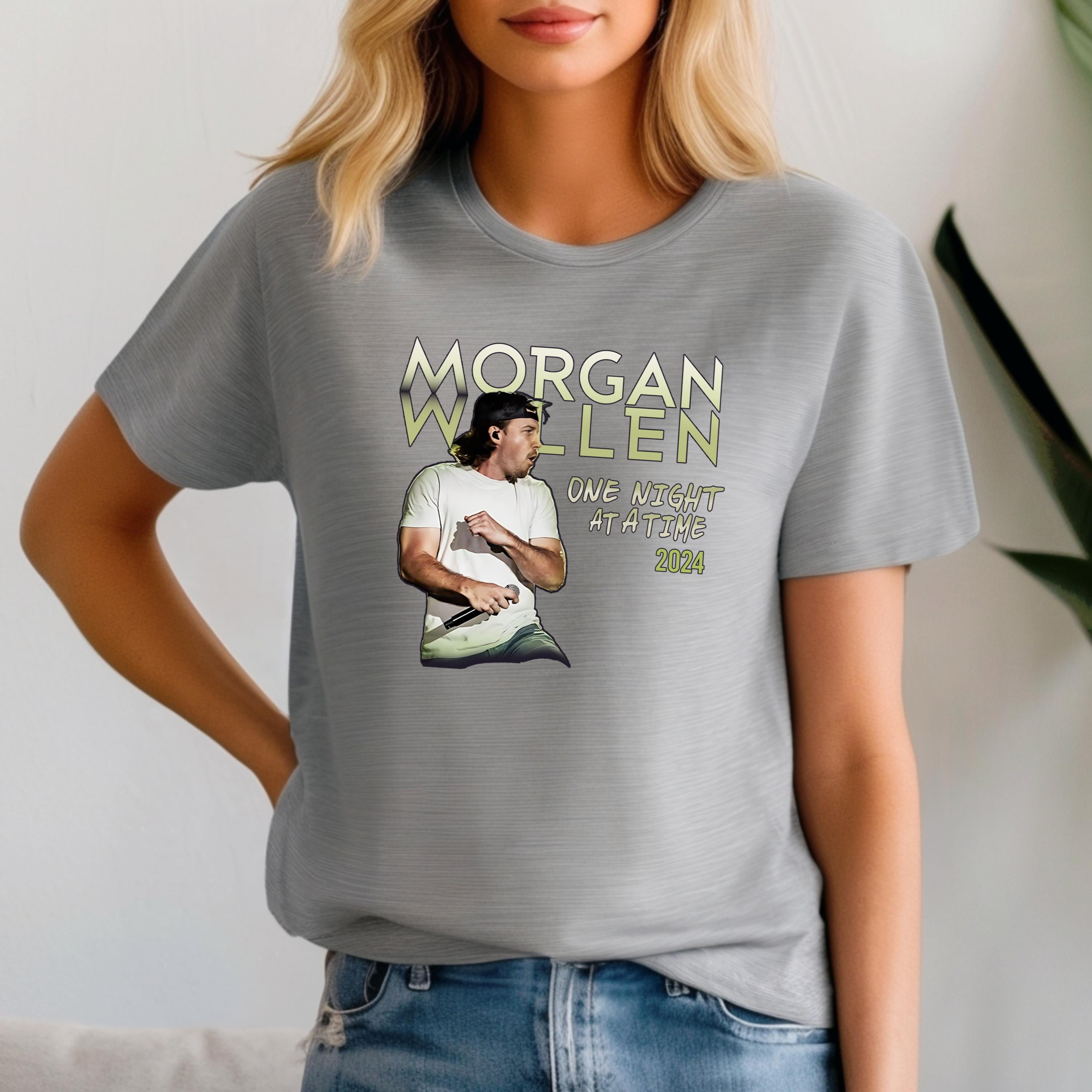 Wallen One Night At A Time Tour 2024, Tshirt Unisex Up To Sizes