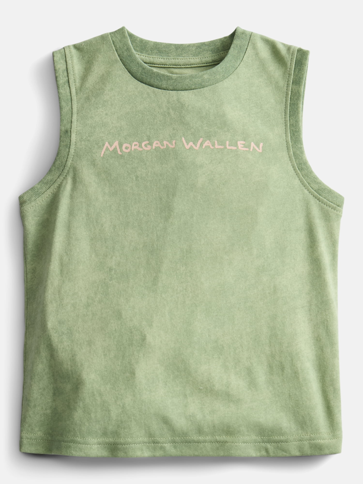 Morgan Wallen Toddler Muscle Tank, Sizes 12M-5T