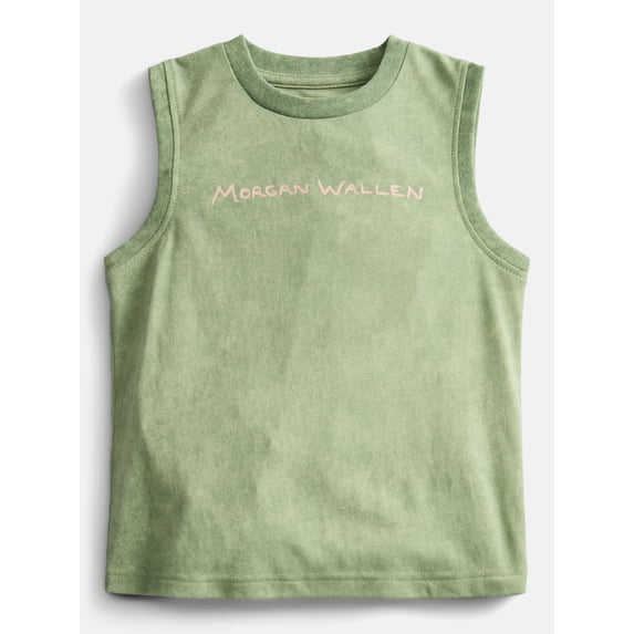 Morgan Wallen Toddler Boys Muscle Tank Top, Sizes 12M-5T