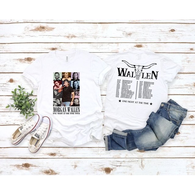 Wallen Tour 2024 Shirt, Wallen One Night At A Time Tour