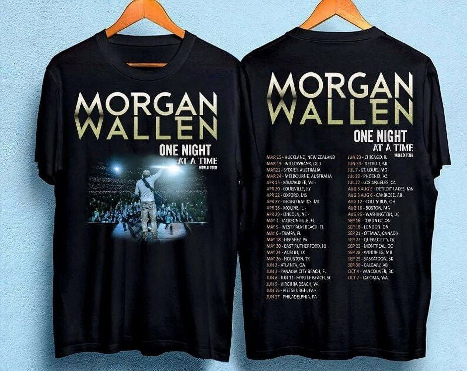 Morgan Wallen Tour 2024 T-Shirt, Morgan Wallen One Night At A Time Tour
