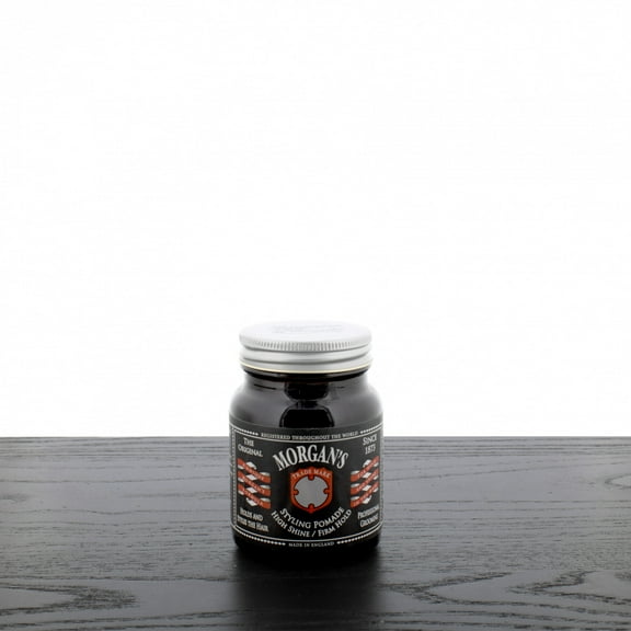 Morgan's Pomade Styling Pomade, High Shine, Strong Hold and Water Soluble with Bergamot and Patchouli Scent, for All Hair Types 100g