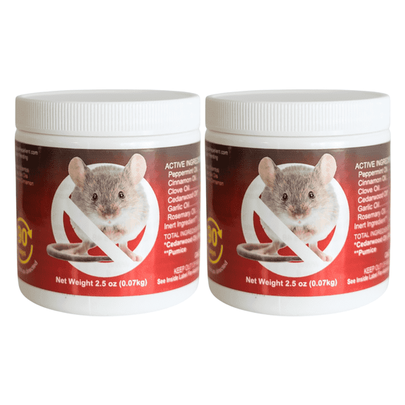 Morgans Repellent, 90 Day Mice Rats Peppermint/Cinnamon (Pack of 2)