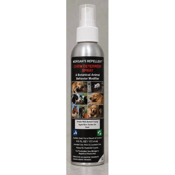 Morgan's Repellent Chew Deterrent Spray for Mice, 1-Count, 6-Ounce Bottle